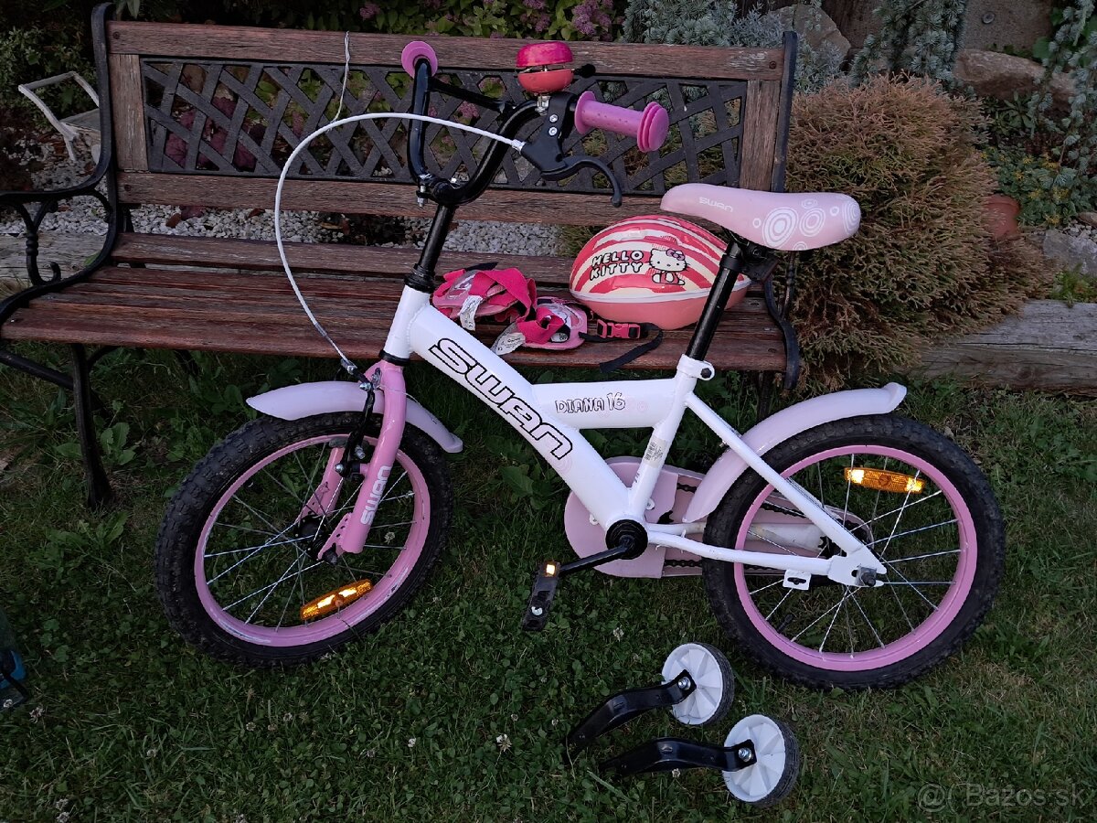 Dievčenský bicykel 16