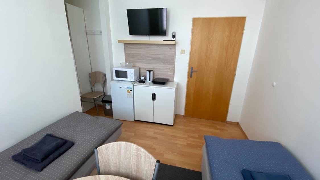 Garsonka s klimatizáciou, parkovaním, internetom