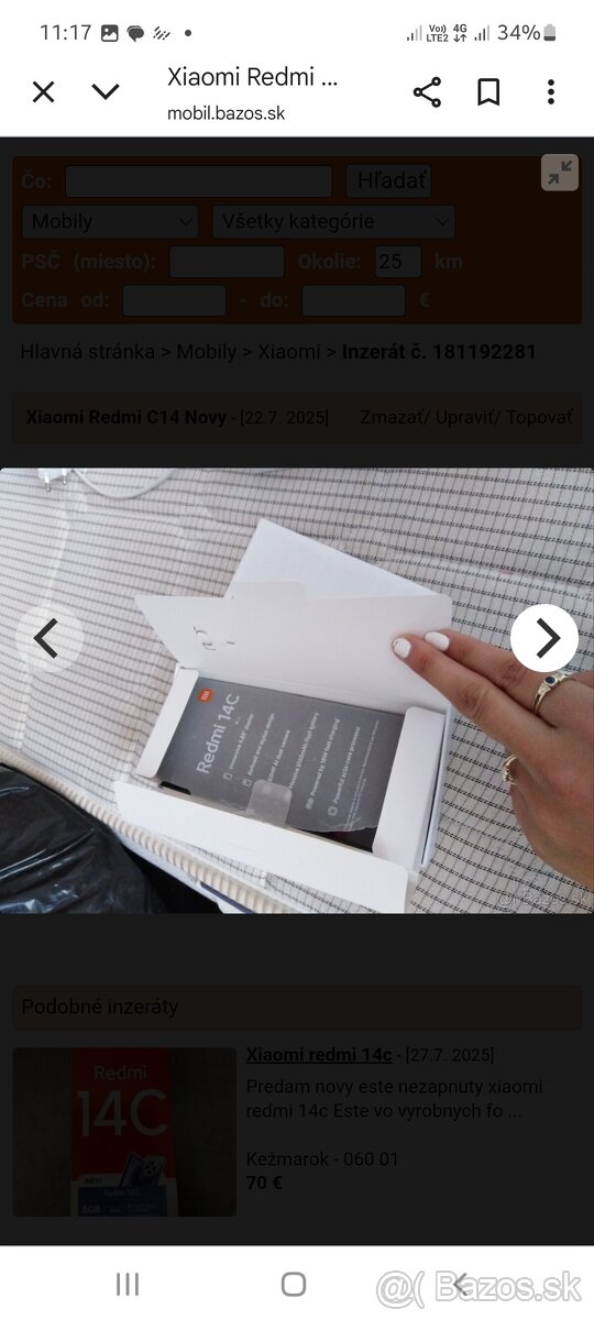Xiaomi Redmi C14 Nový