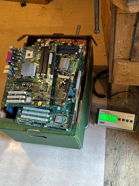 Veľký lot PC komponentov