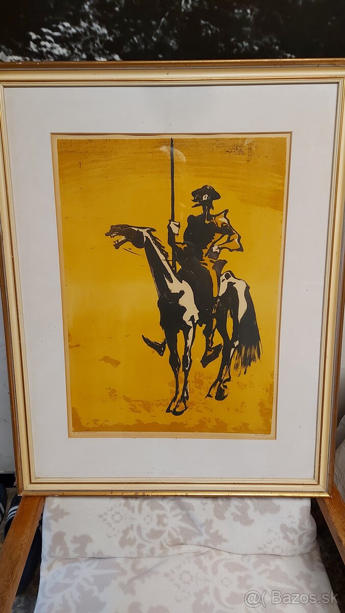 Predám obraz Don QUIOTE
