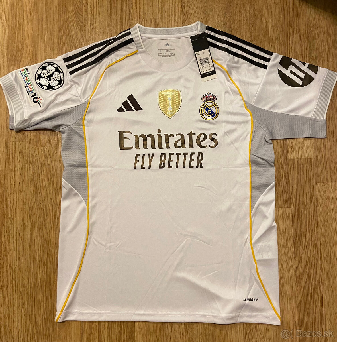 Real Madrid dres Mbappé 10 – Liga majstrov – veľkosti M a L