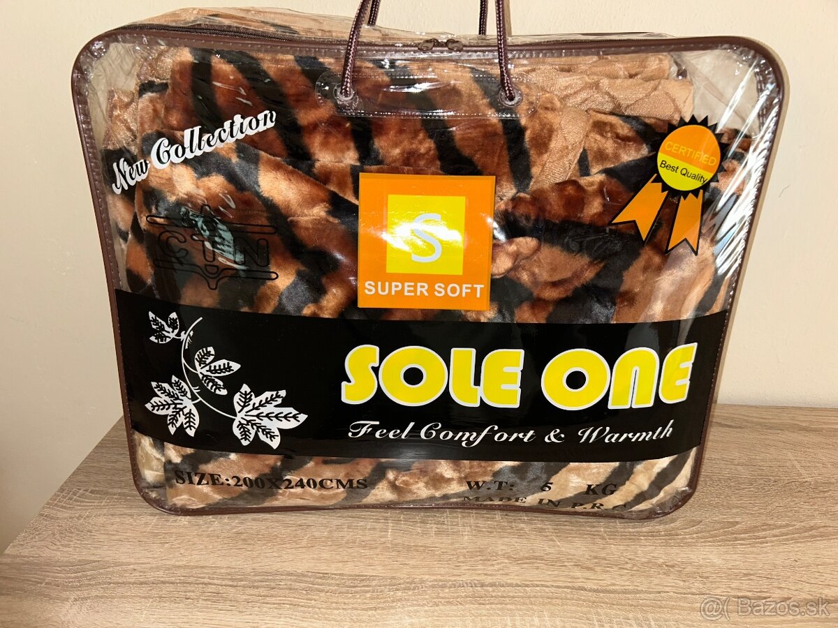 Luxusna akrylova deka 200x240