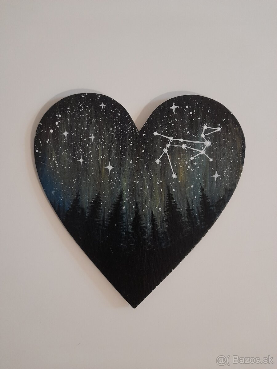 Akrylová maľba Canis Major