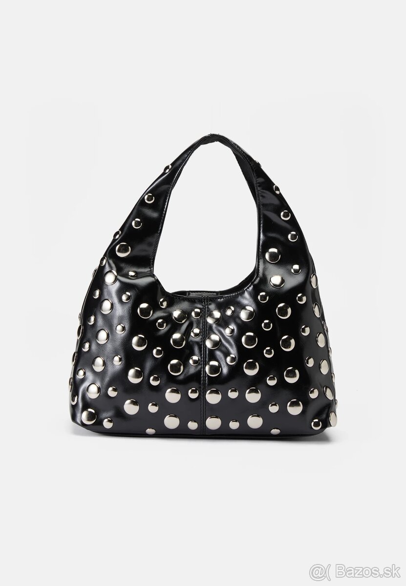 Phil firenze - čierna kožená kabelka