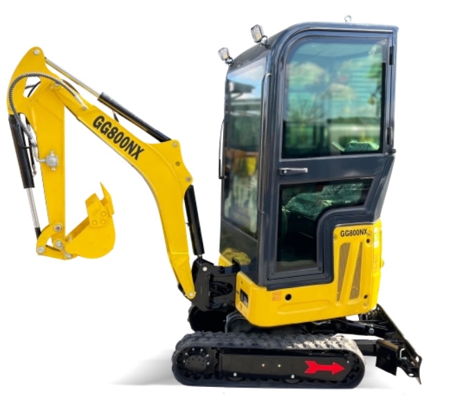 Prenájom minibagra s obsluhou