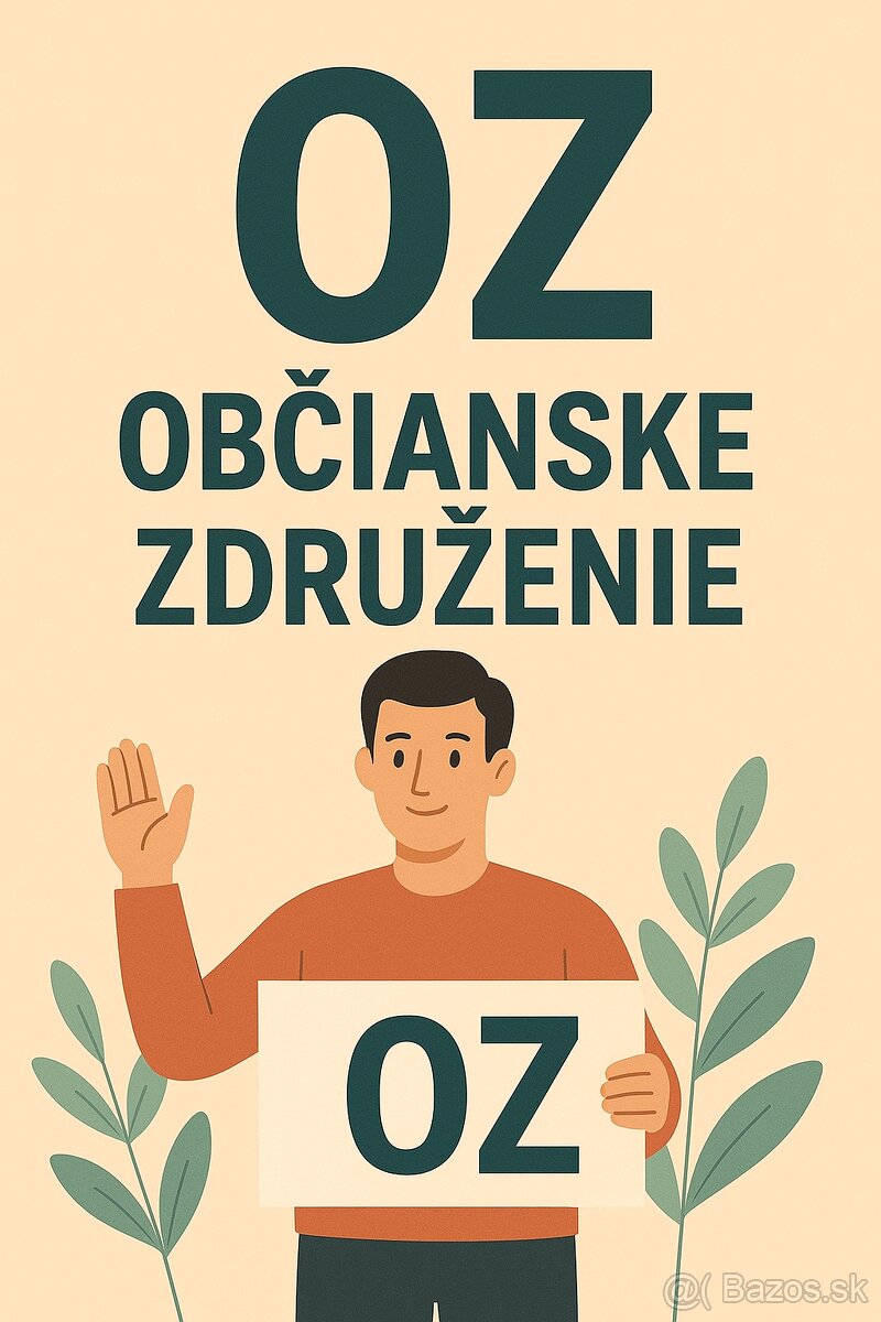 Občianske združenie registrovane na 2% – hotové riešenie