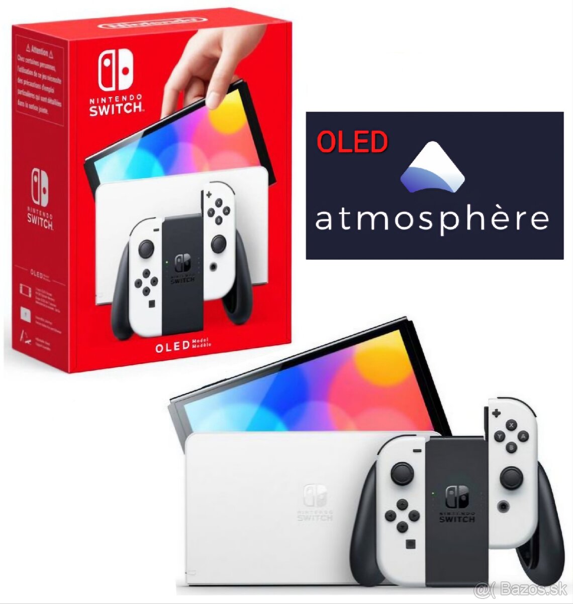 Switch OLED Atmosphère 512GB microSD