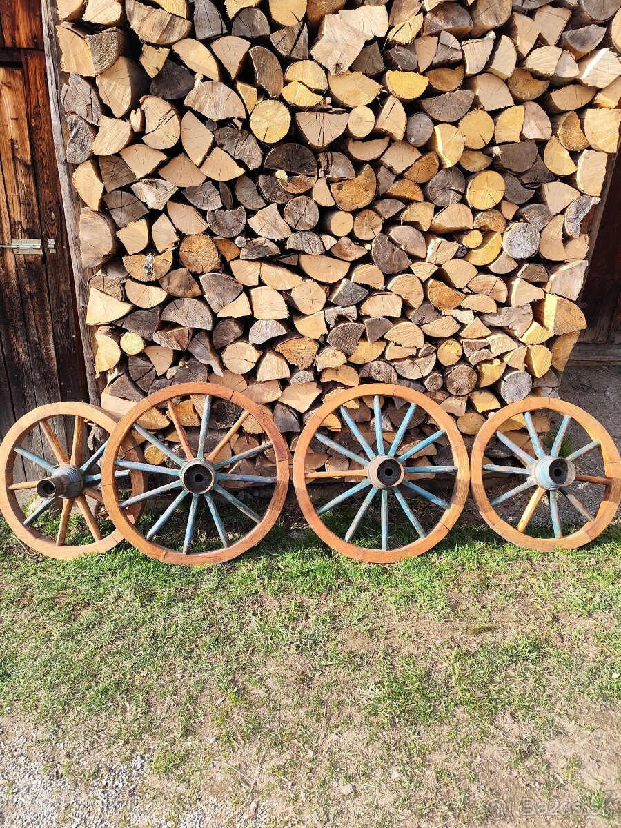 Predám kolesá na voz