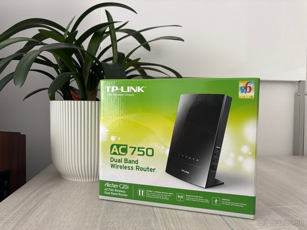 TP-LINK Archer C20i AC750 Dual Band WiFi router
