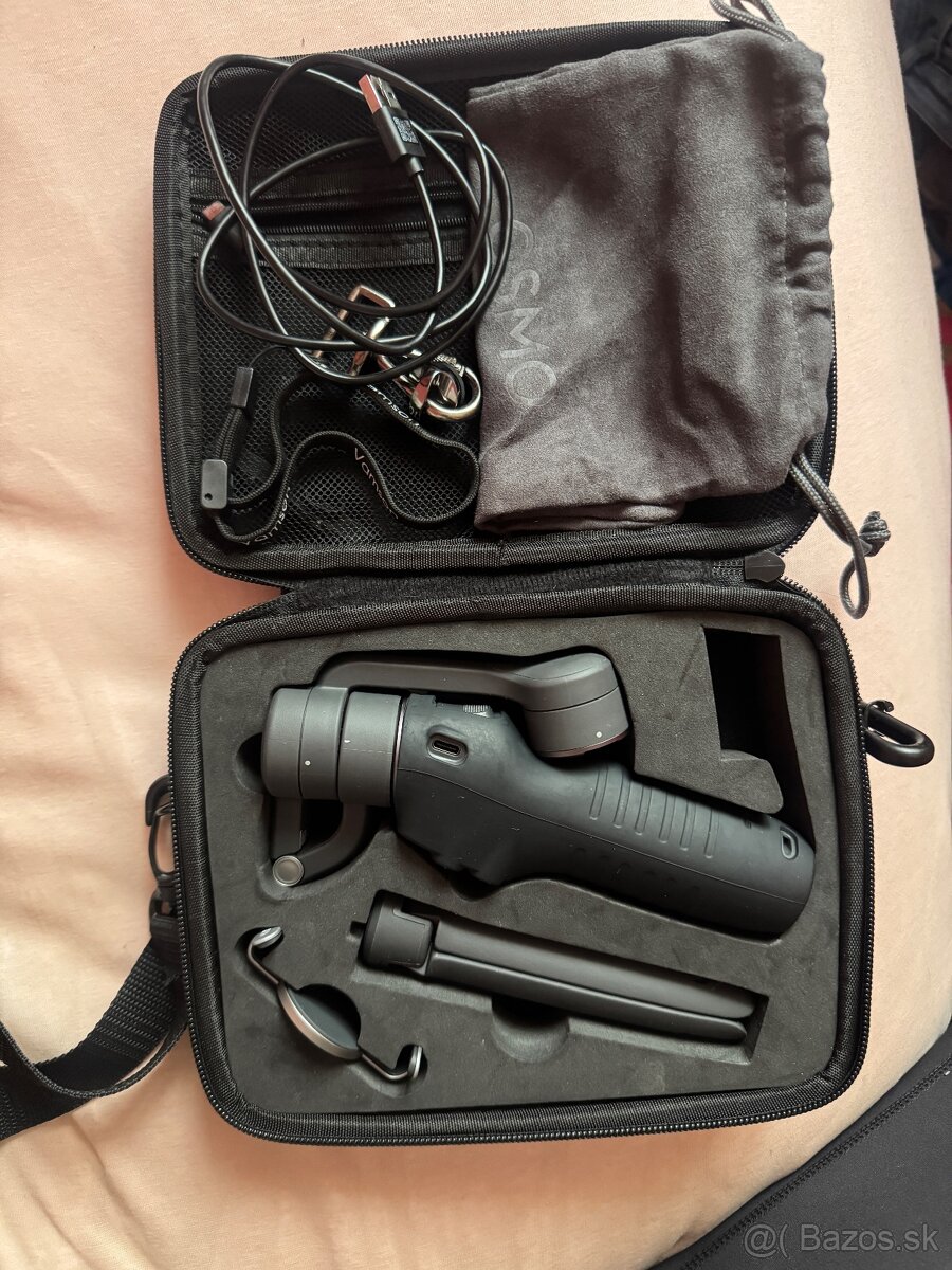 DJI Osmo Mobile 6 + ochranný obal a puzdro – TOP STAV