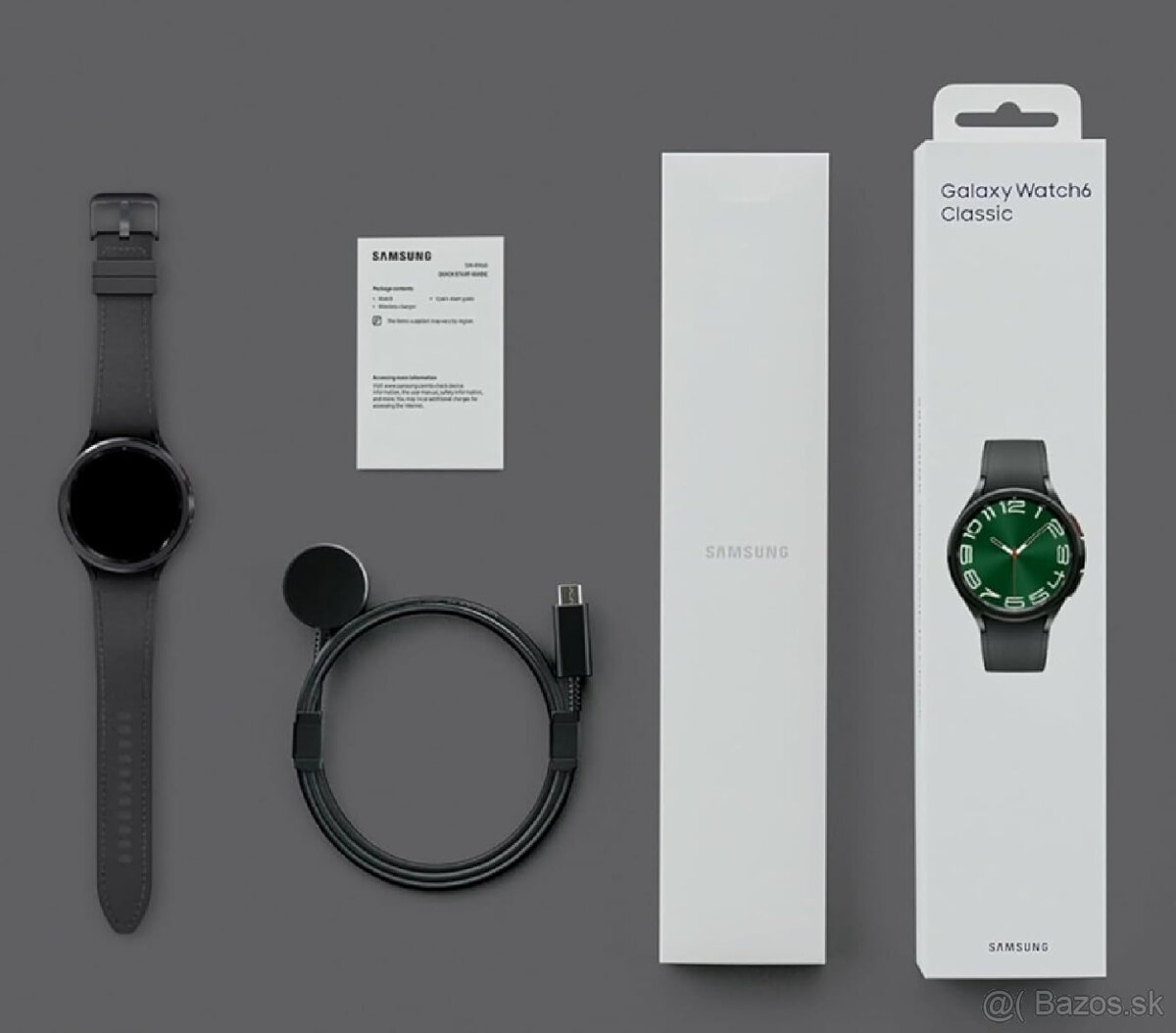 Samsung Galaxy Watch 6 Classic 47 mm, čierne, ZARUKA