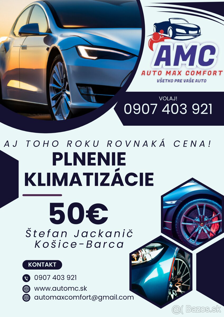 Plnenie klimatizacie