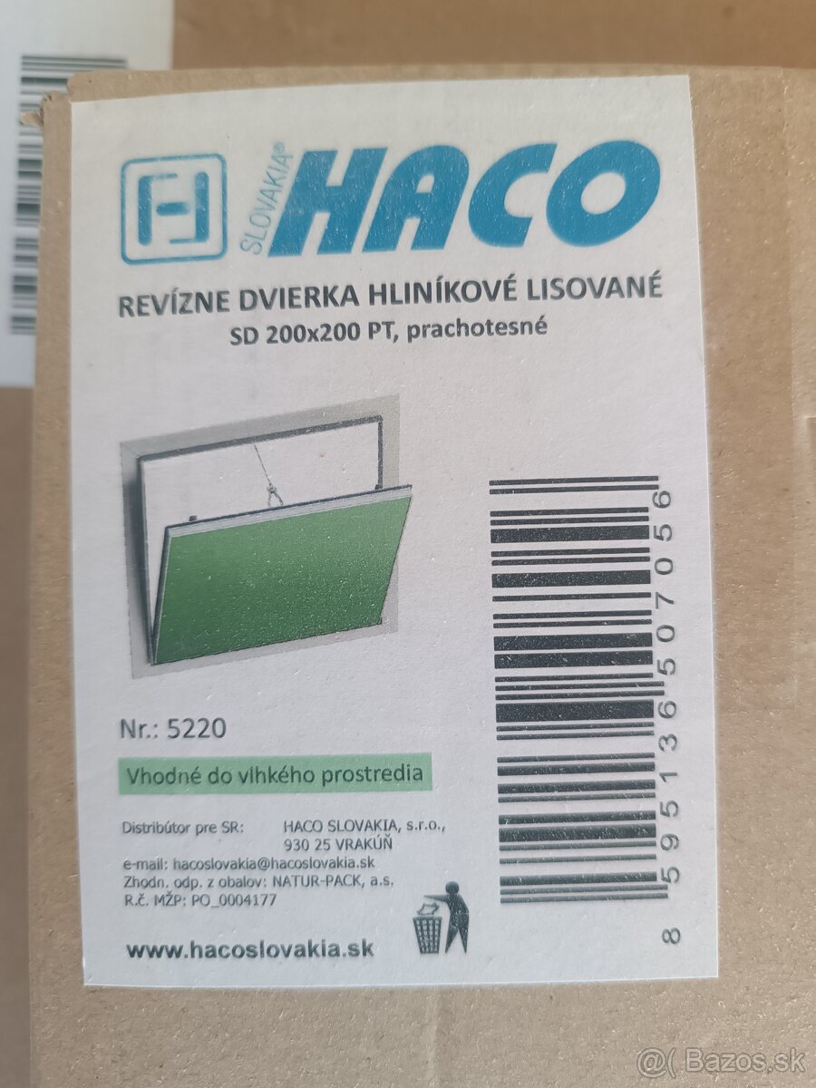 Haco revízne dvierka