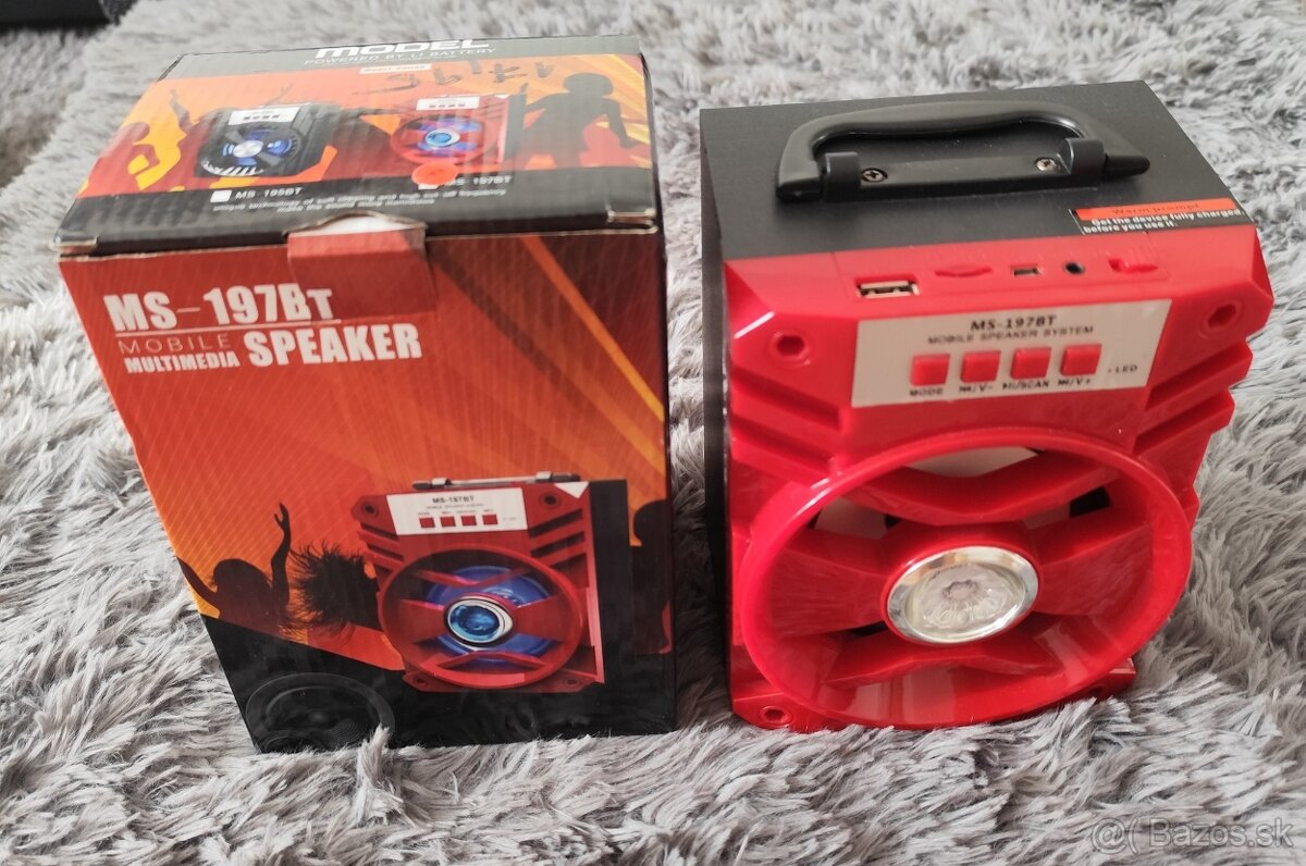 Bluetooth reprák s rádiom