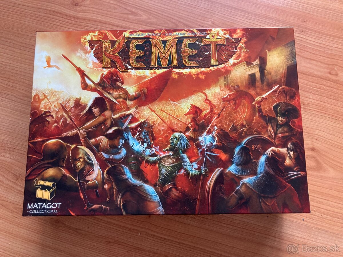 Strategicja stolova hra Kemet + rozsirenie Kemet: Ta-Sethi