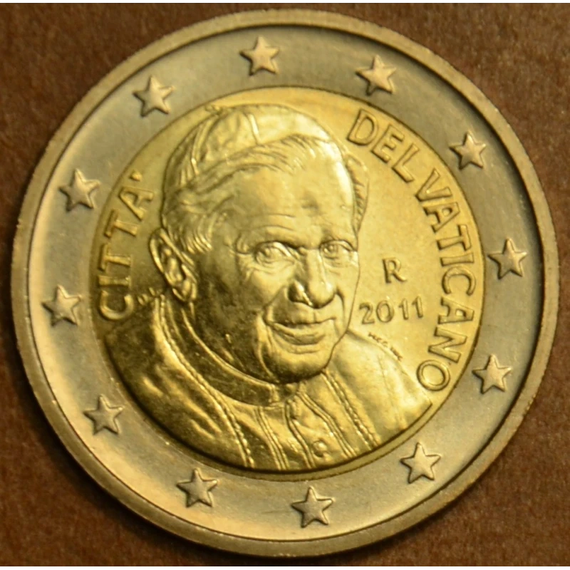 2 Euro Vatikán 2011 Benedikt XVI. (BU
