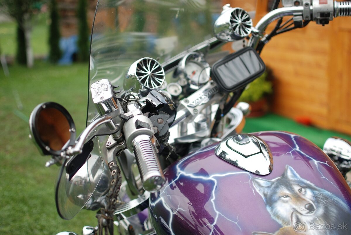 Honda Valkyrie F6 – perfektný stav, nové pneu, komplet chróm