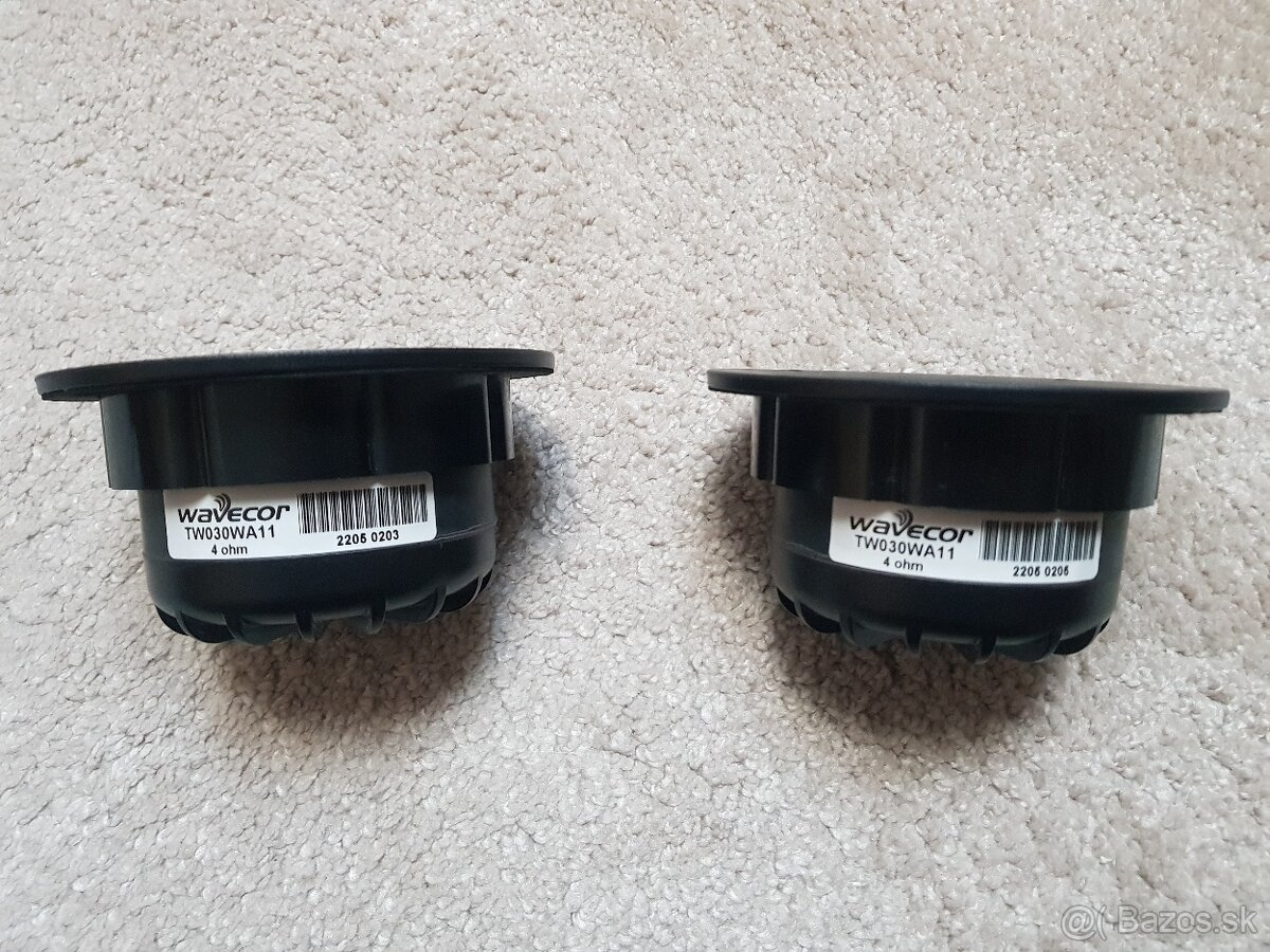 Výšky Wavecor TW30WA11 / 30mm kalota