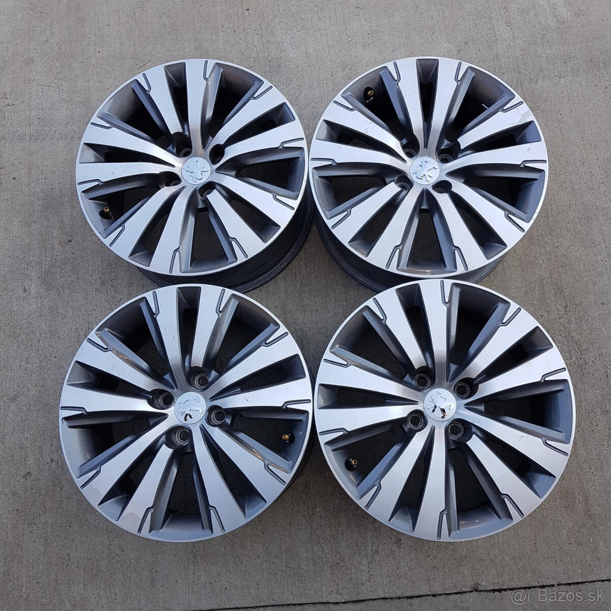 Hliníkové Peugeot disky 4x108 R17 7,5J ET29