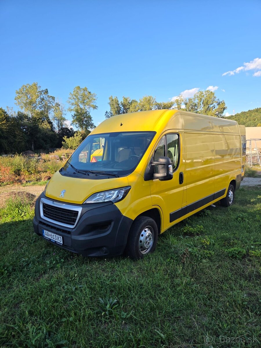 Prenájom dodávky + dovoz materiálu (Peugeot Boxer L2H3)