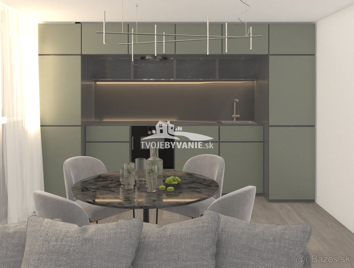 1 izbový byt KVP Grunt č. 2