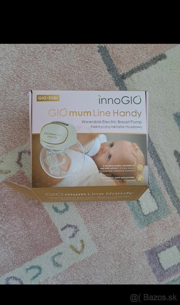 elektrická odsavačka mlieka