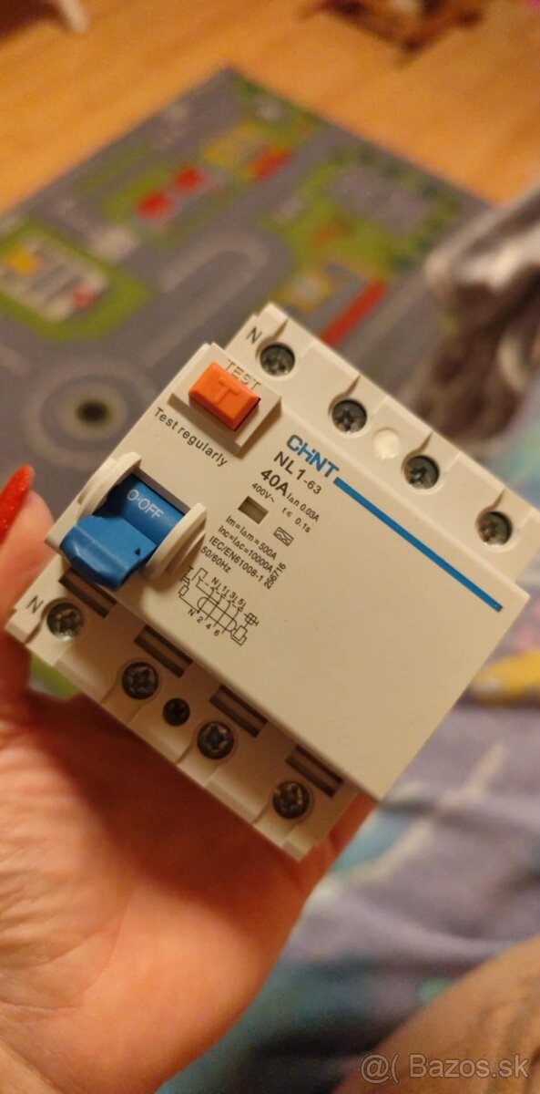 Chint prúdové chrániče
