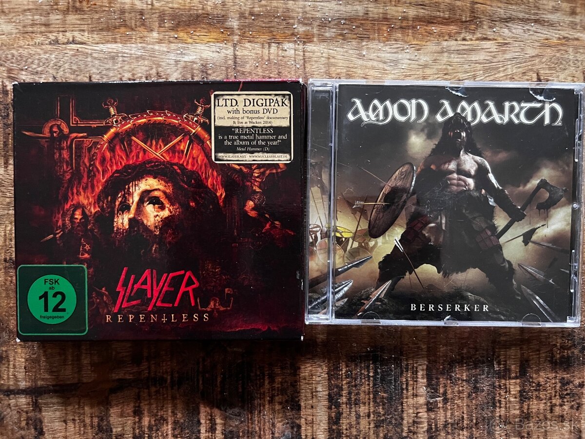 Slayer a Amon Amarth CD
