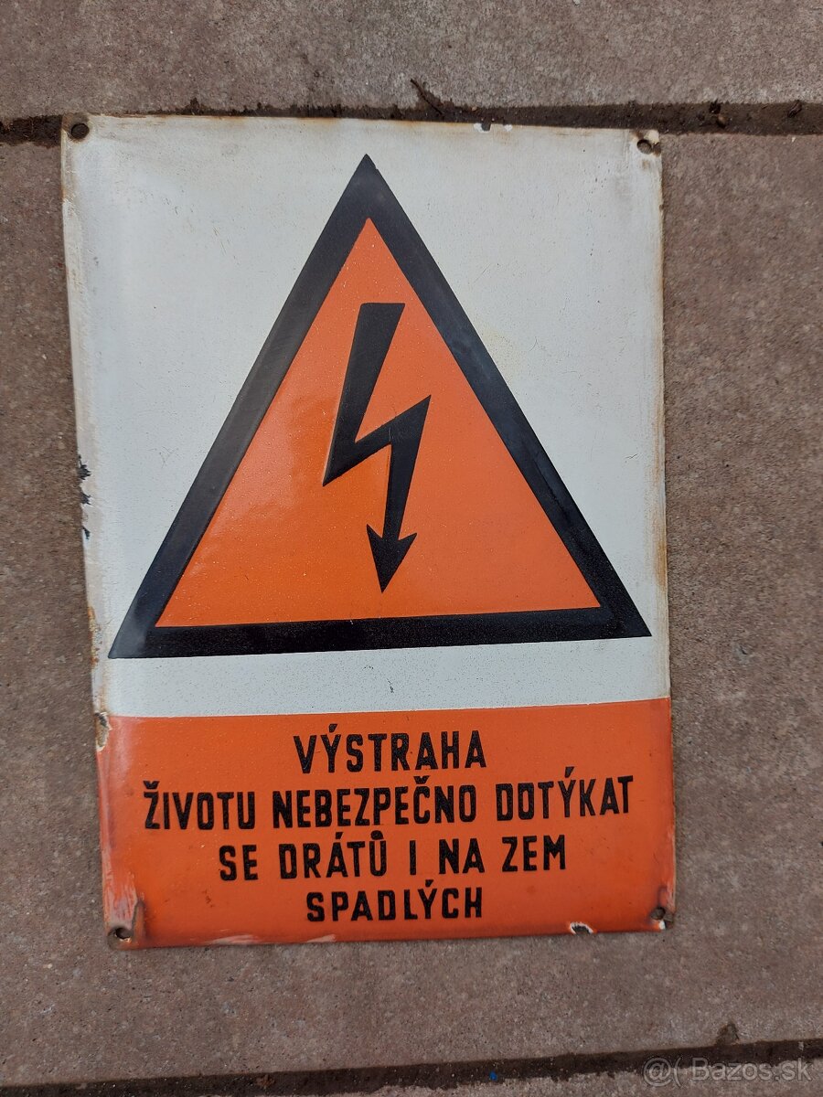 Predám smaltované tabule