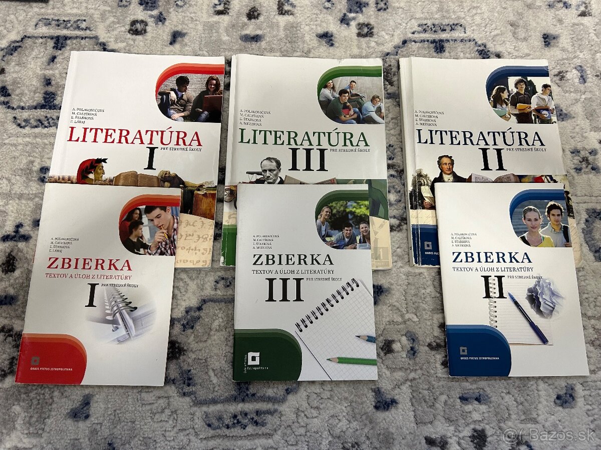 LITERATÚRA 1,2,3 so zbierkami