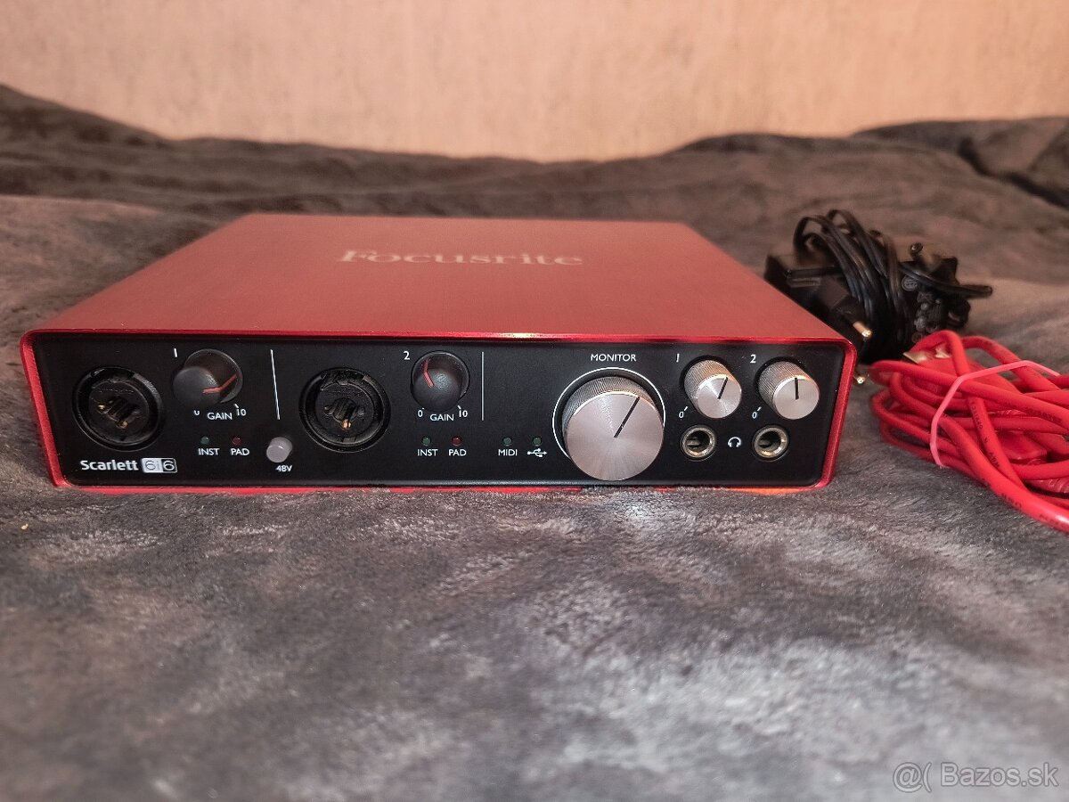 Scarlett Focusrite 6I6