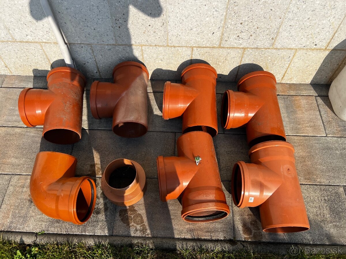 Kanalizacne rury,kolena ,odbocky 200mm