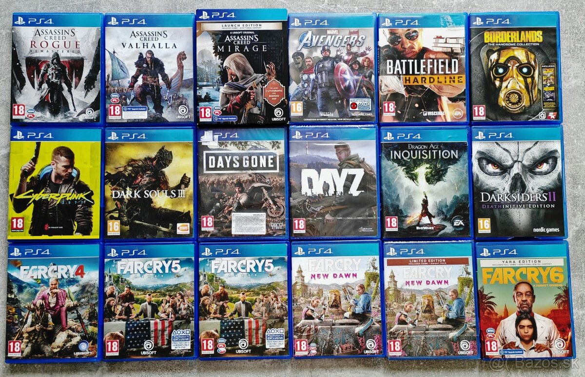 Hry na Playstation 4 (PS4) / Playstation 5 (PS5) - Rožňava