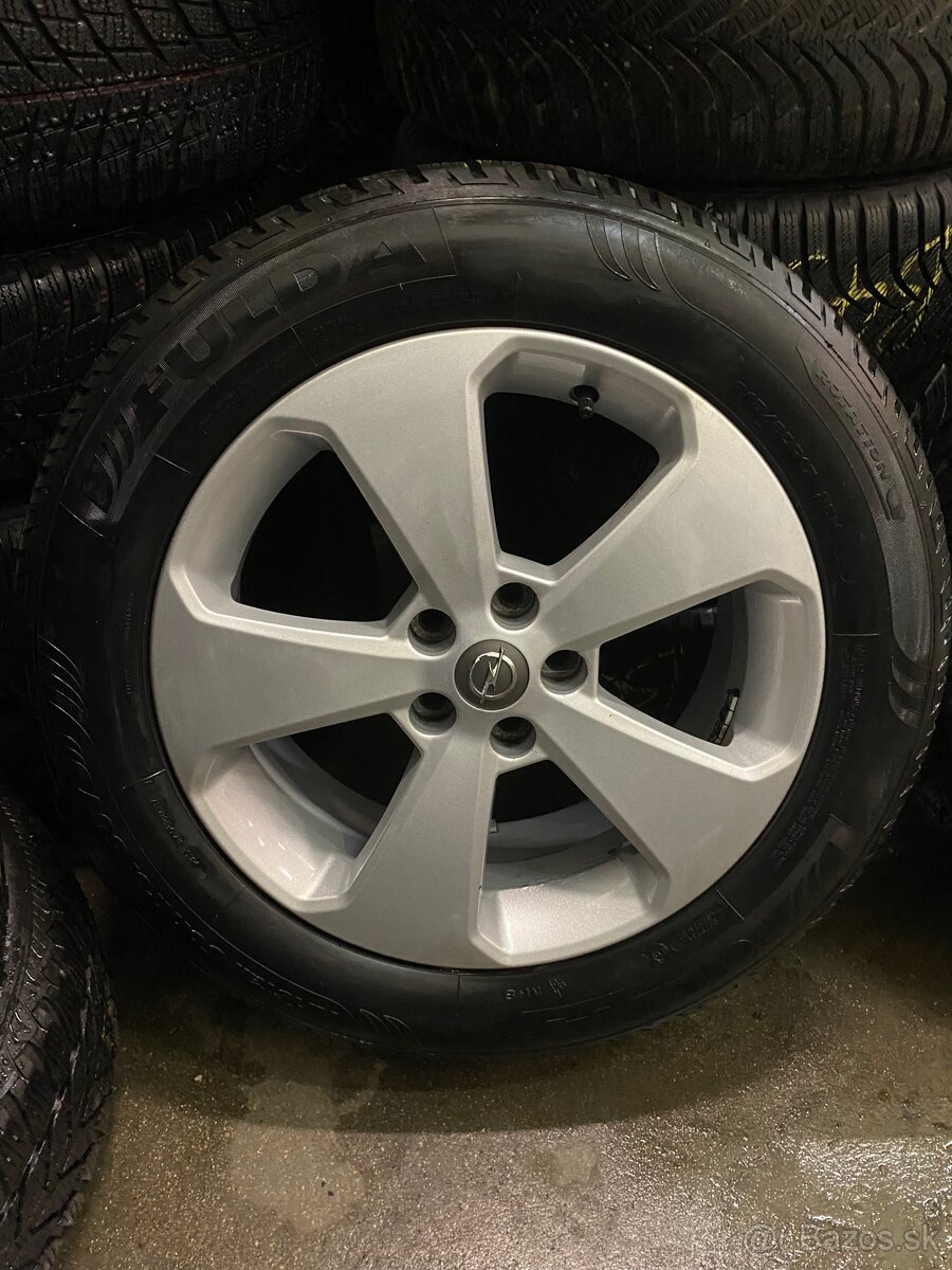 5x105 R17 7J ET38 Opel Mokka + 215/60 R17 96H Zimné