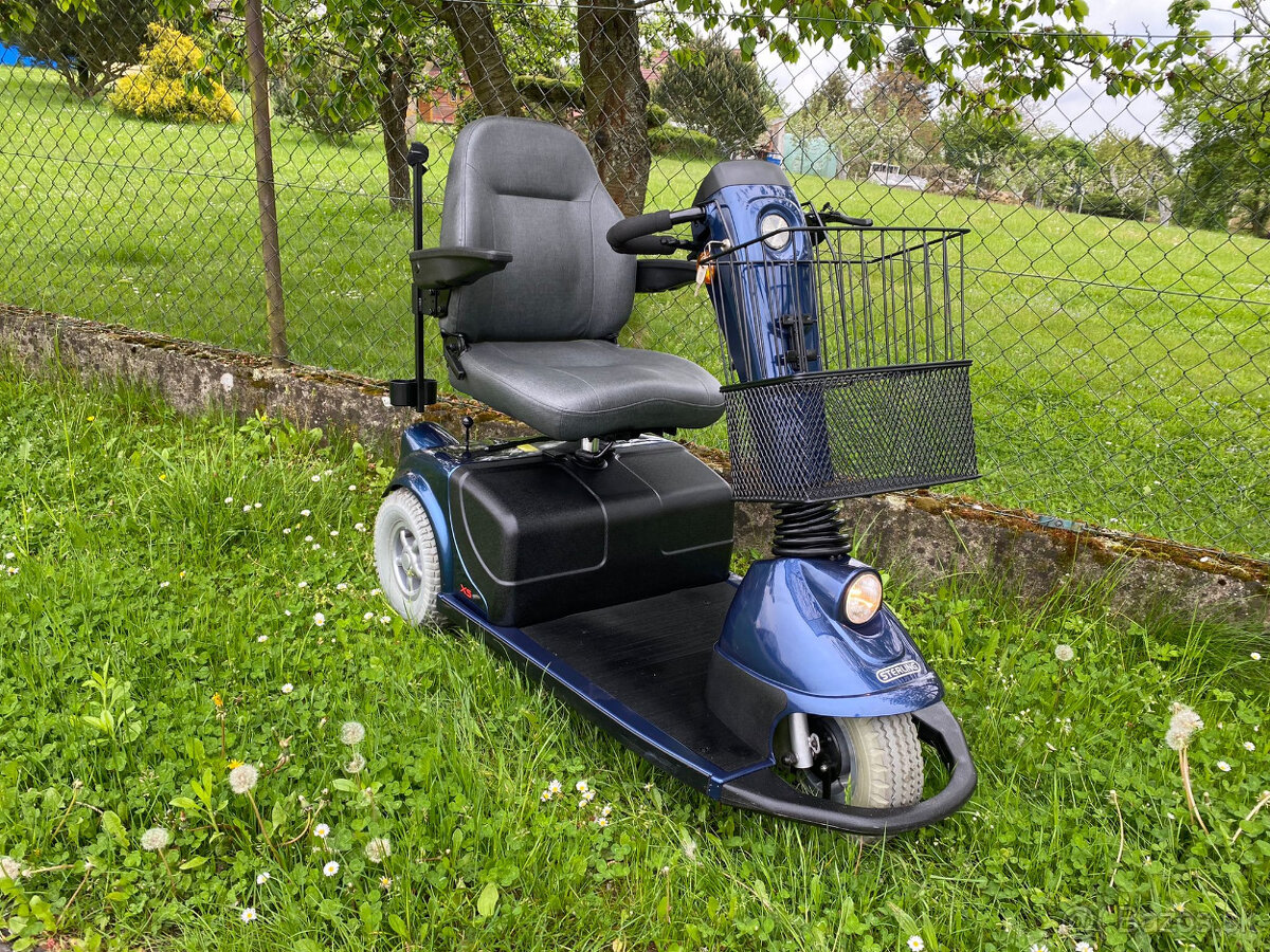 Elektrický skúter pre seniorov elektro trojkolka