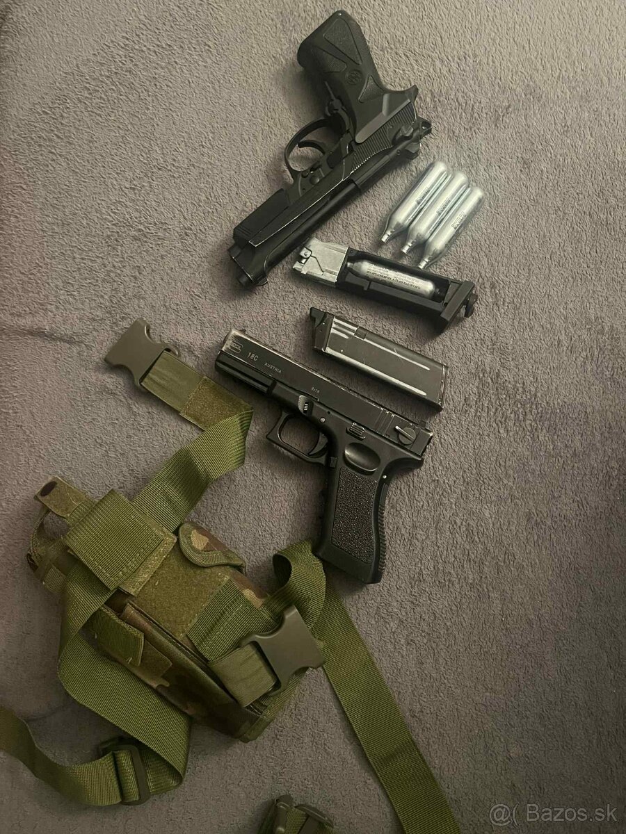 ❗Glock 18C & Berreta 90 Co2 ❗