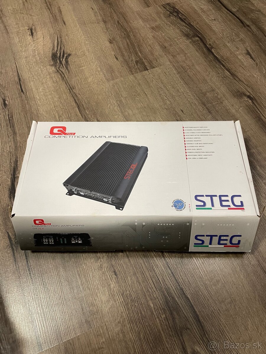 Zosilňovač STEG QM75.4