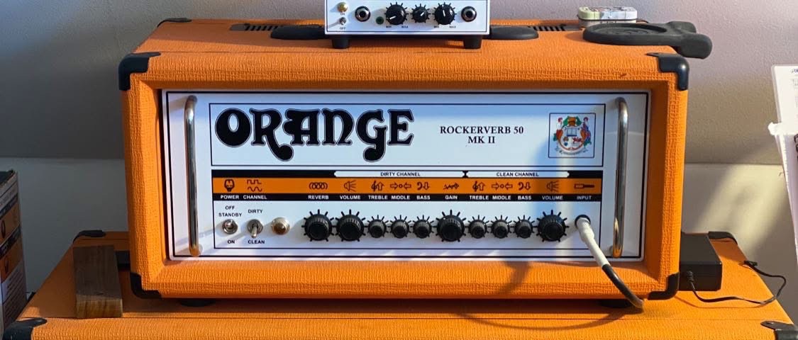 Orange rockerverb 50 mkii