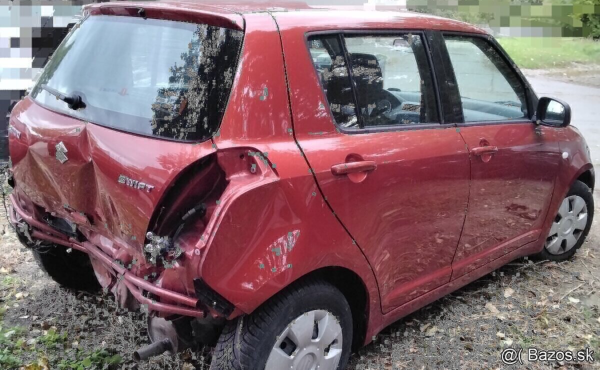 motor M13A Suzuki SWIFT 1.3 2007 DVERE, PREVODOVKA a iné DIE