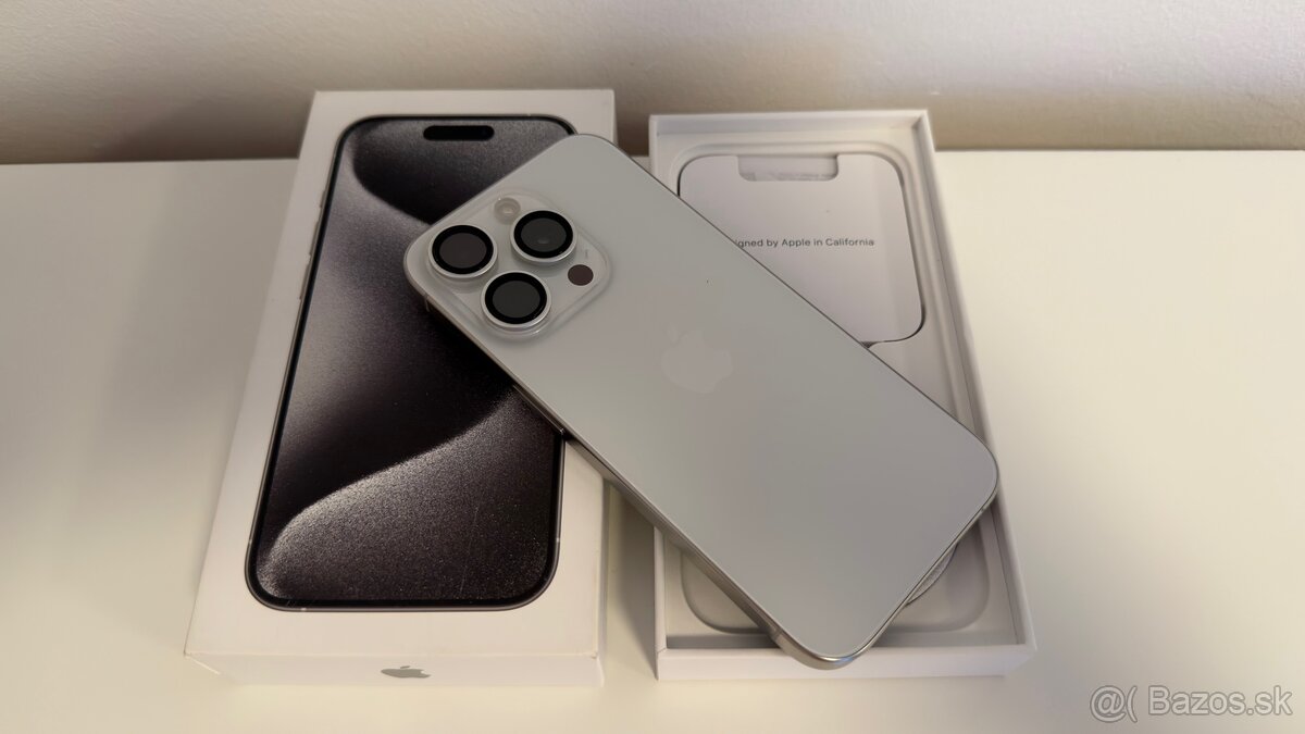 Predam Apple iPhone 15 Pro 128GB Biely