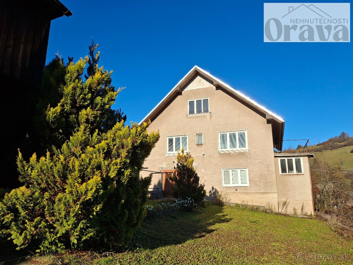 Rodinný dom so záhradou v Nižnej na Orave