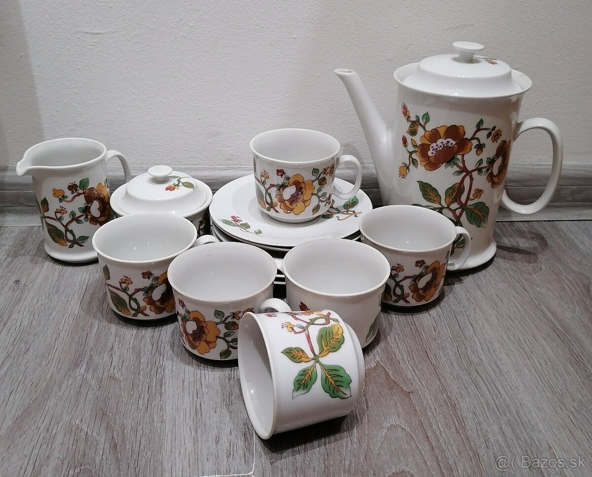 Josephina Loučky, kávová súprava, porcelán