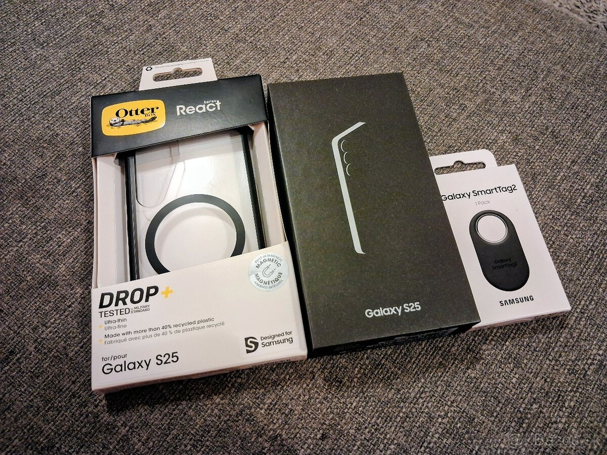 Samsung Galaxy S25 256GB Silver,nový,komplet,záruka,darčeky