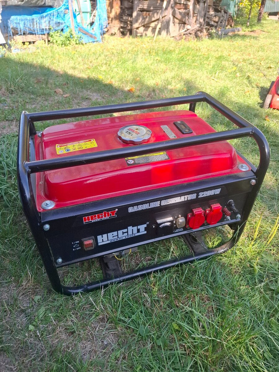 Jednofázový generátor elektriny - HECHT GG 2500