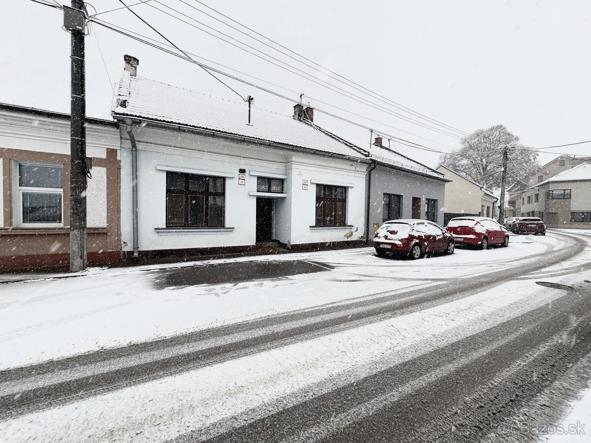Na predaj staromestský dom v centre Kysuckého Nového Mesta