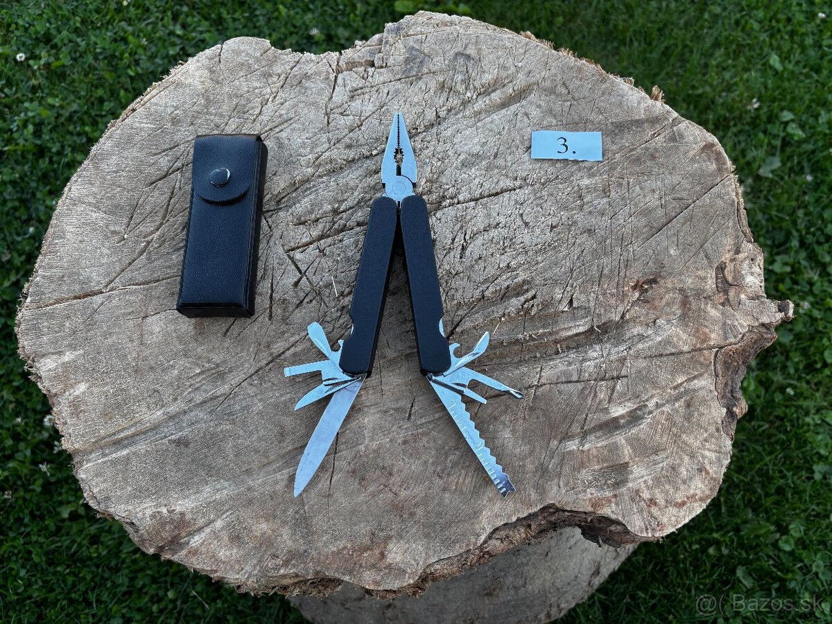 Kliešte multifunkčné multitool ČIERNE