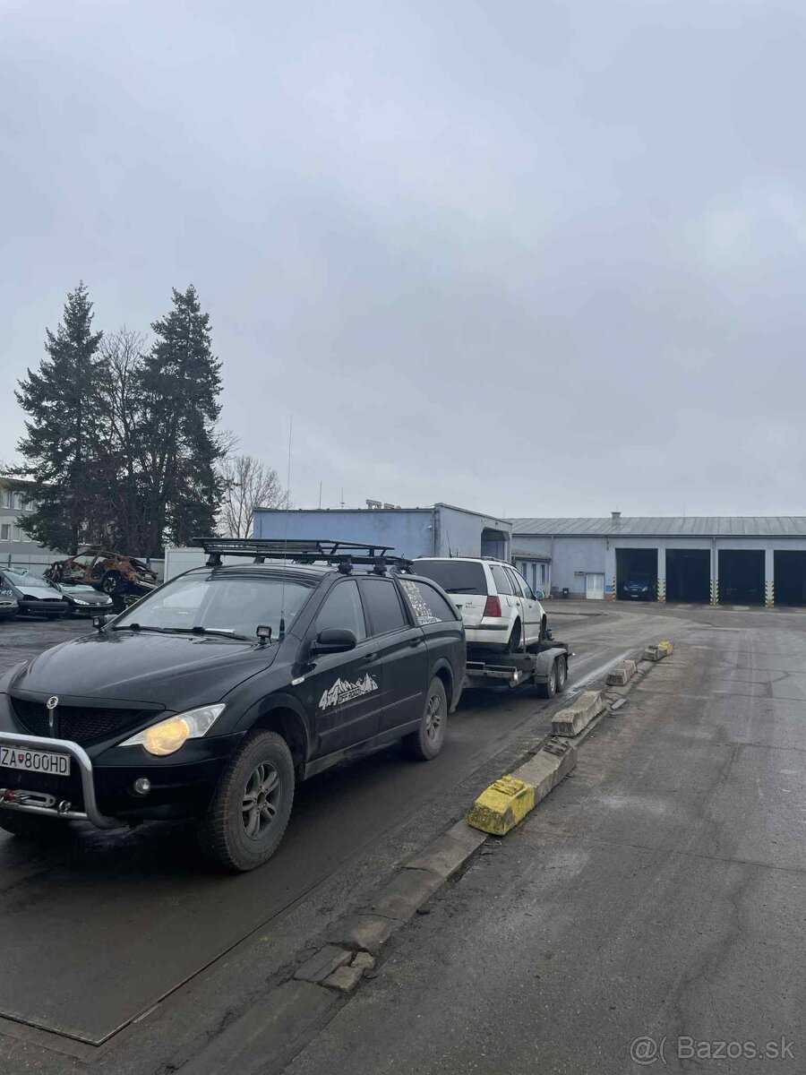 ssangyong actyon sport pick up.