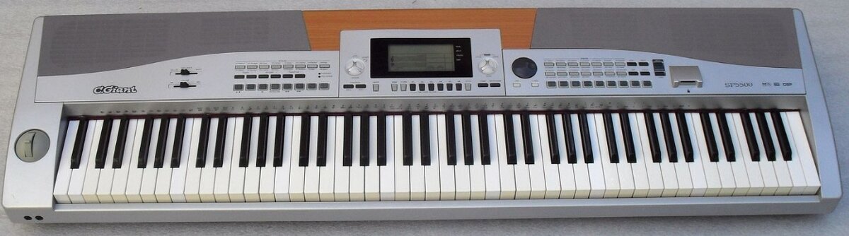 Digitální piano (559 zvuků)