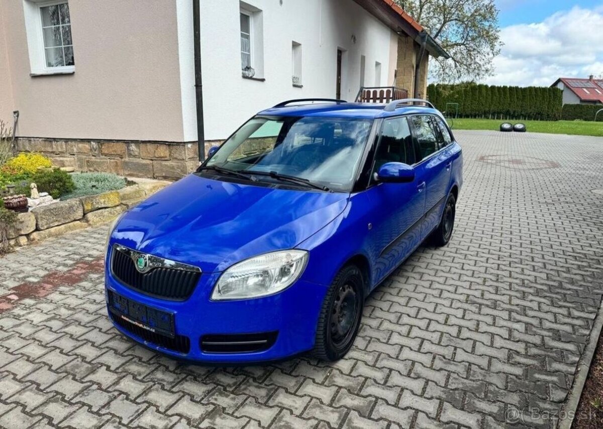 Škoda Fabia 1,4i/16V klima serviska ,tempo benzín manuál